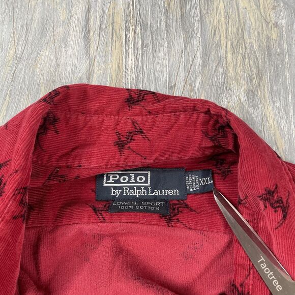 Vintage Polo Ralph Lauren Ski Print Shirt - Picture 2 of 3